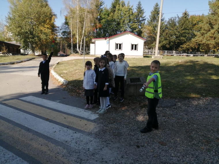 Участие во Всероссийской неделе безопасности дорожного движения.